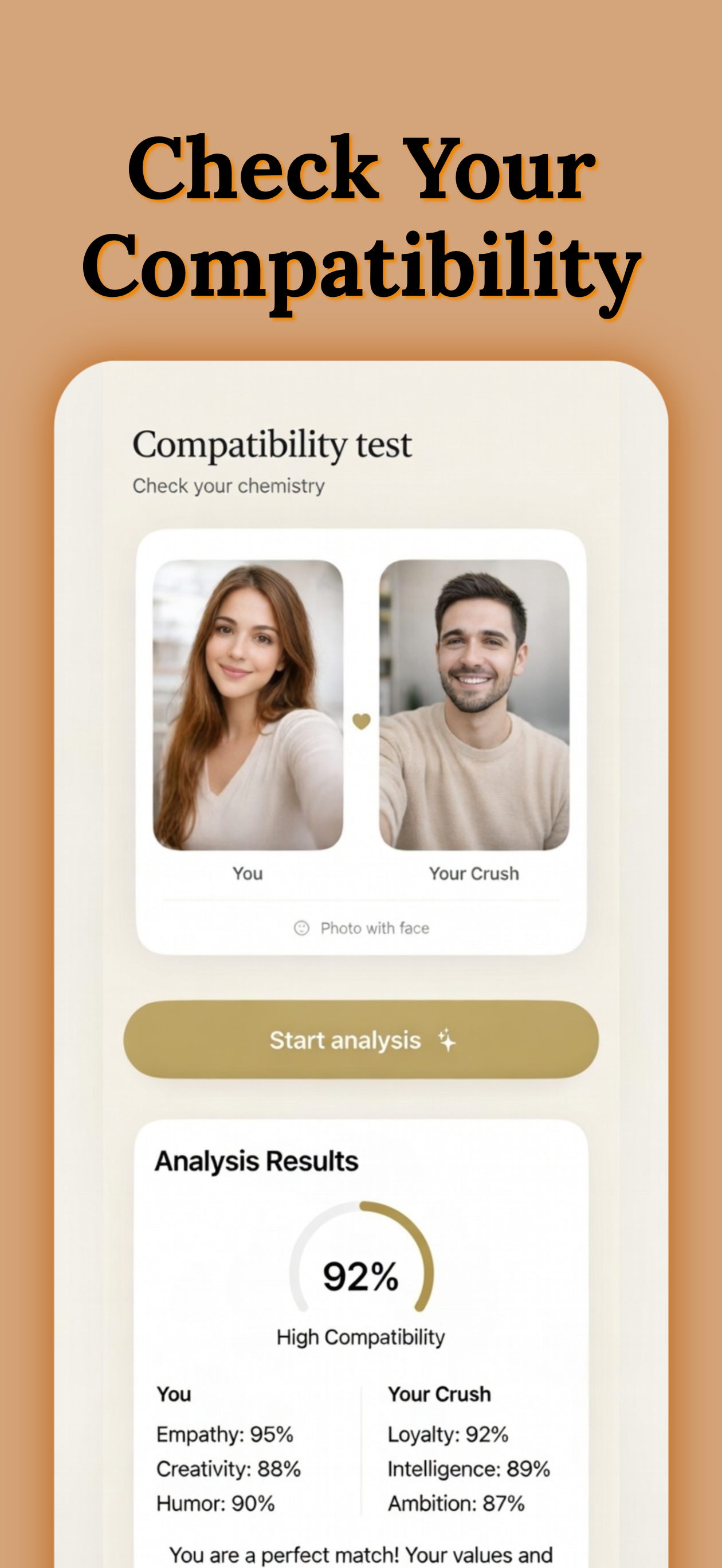 Soulmate Matching Features